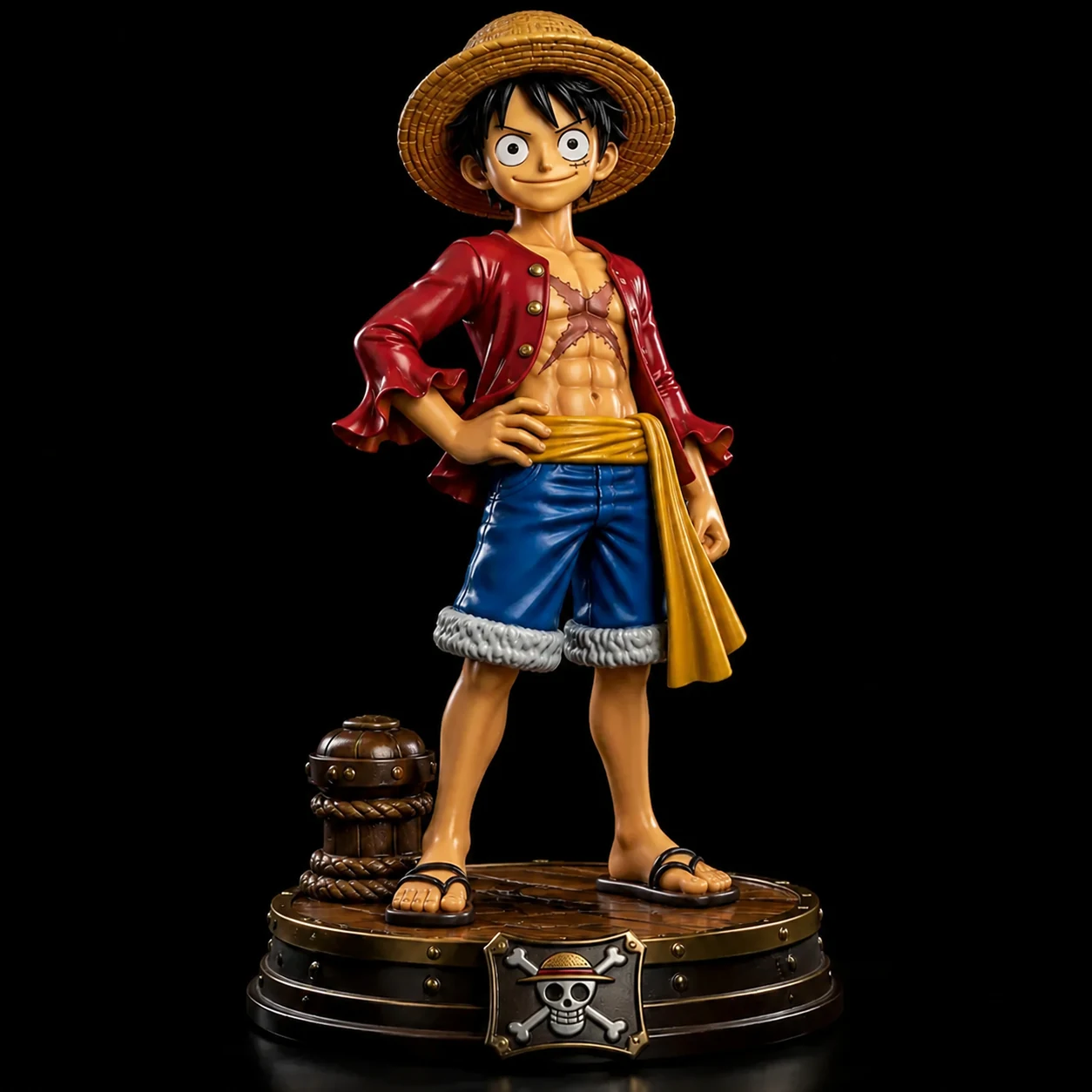 Premium Monkey D. Luffy grail figure